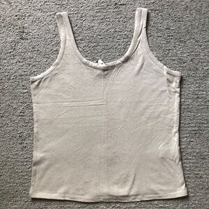 RW&CO Linen blend tank top.NWOT.